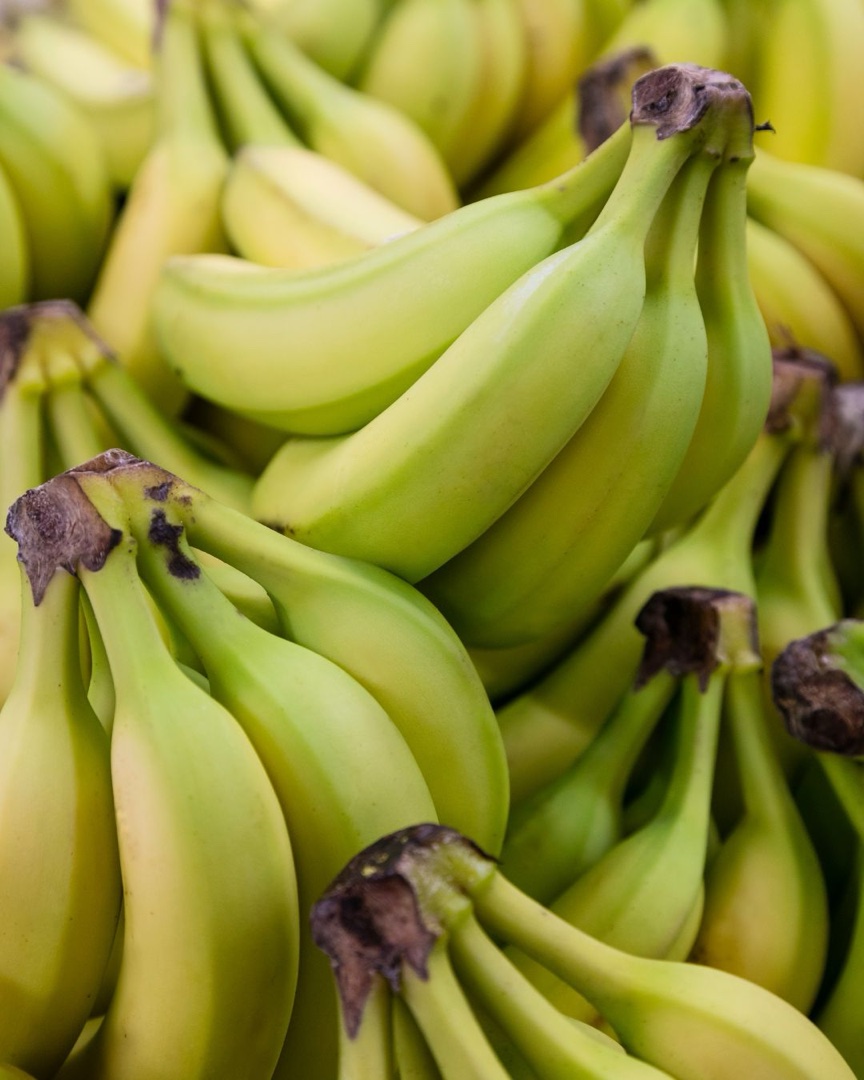 Čerstvé banány v Luvini Fruit